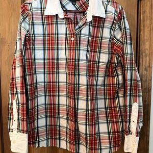 J. Crew Tartan Plaid Button Down Shirt